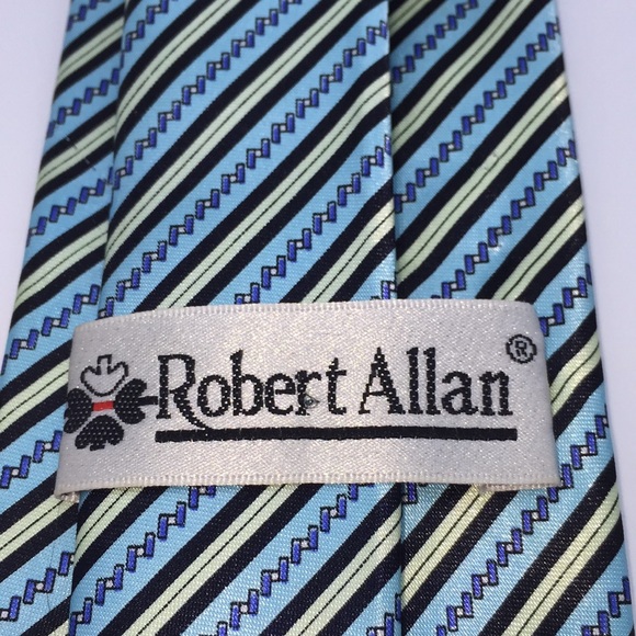 Robert Allan Men’s Neck Tie Formal Dressy Event - Picture 3 of 7